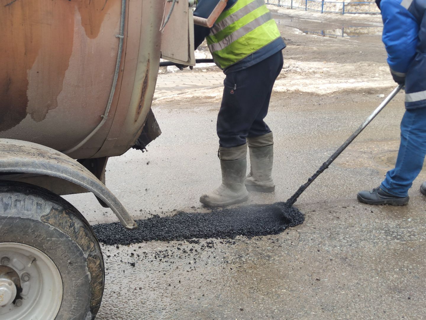 ЖКХ, Дубна, Ямочный ремонт, Коммунальные службы,