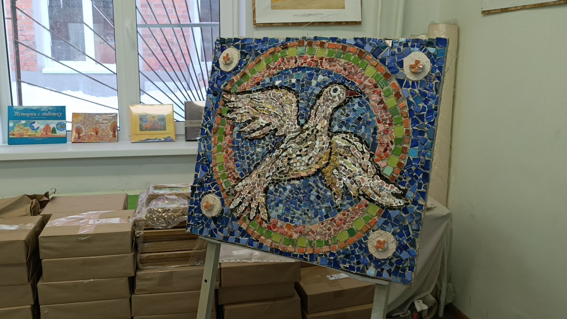 храм, беслан, лобня, детская школа мозаики,