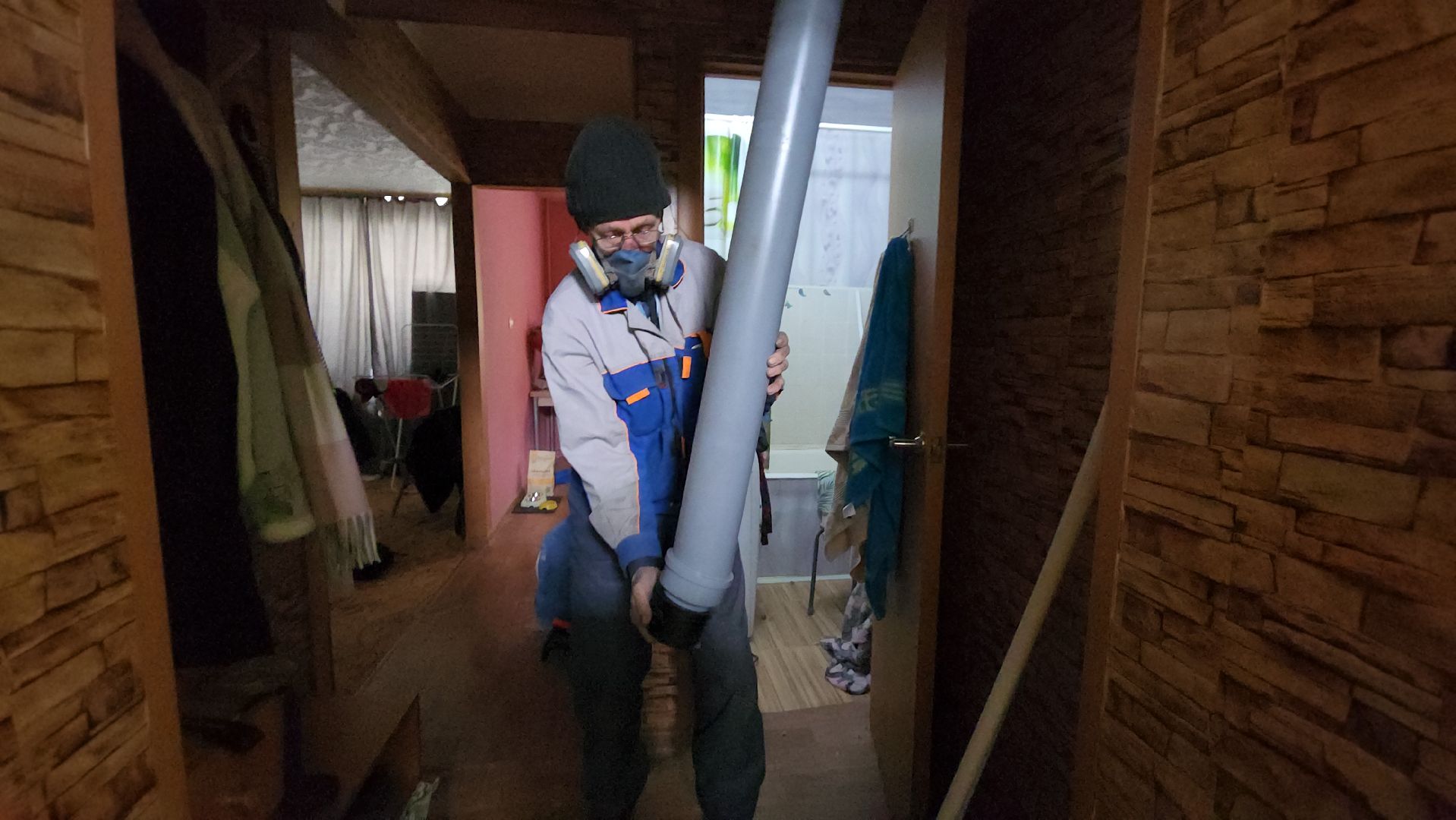 серпухов, улица ногина, управляющая компания, ремонт канализации, замена стояка,