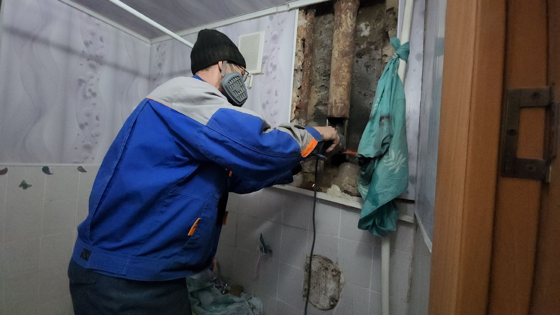 серпухов, улица ногина, управляющая компания, ремонт канализации, замена стояка,