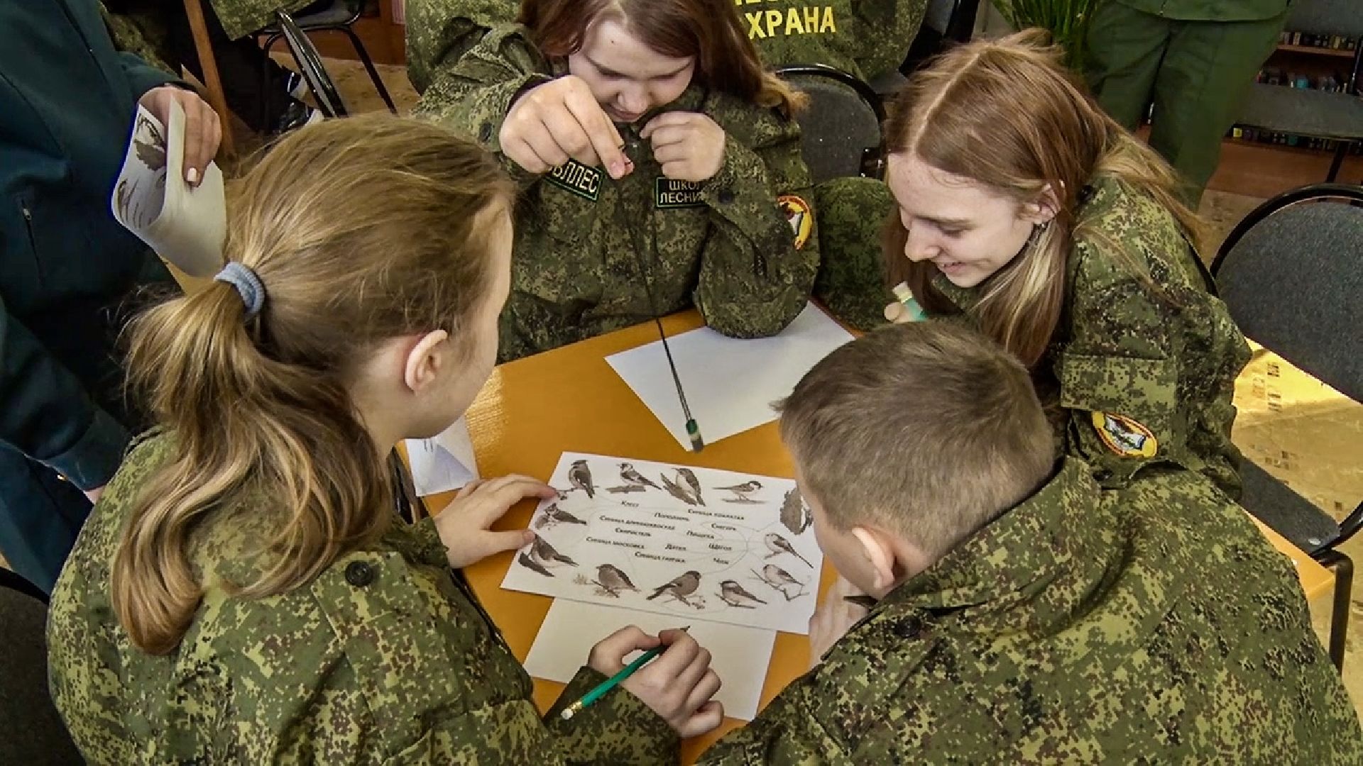 Клин, общество, молодежь, образование, школьные лесничие, лесная охрана,