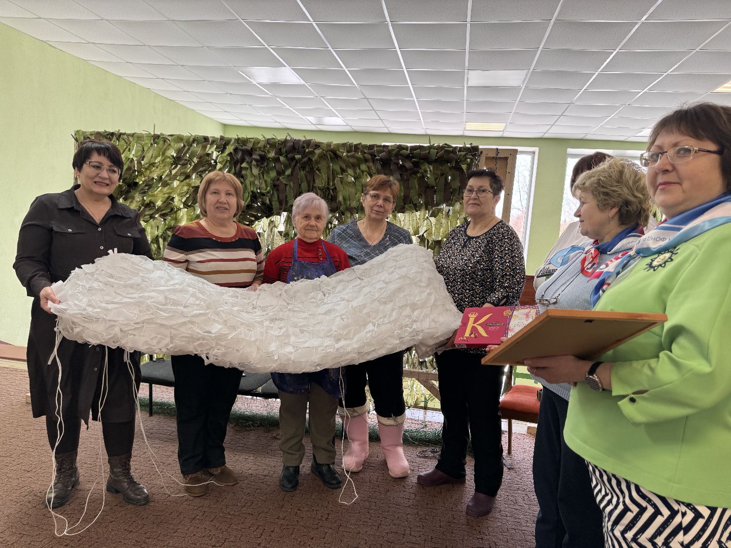 шаховская, активное долголетие, сети, маскировочная сеть,