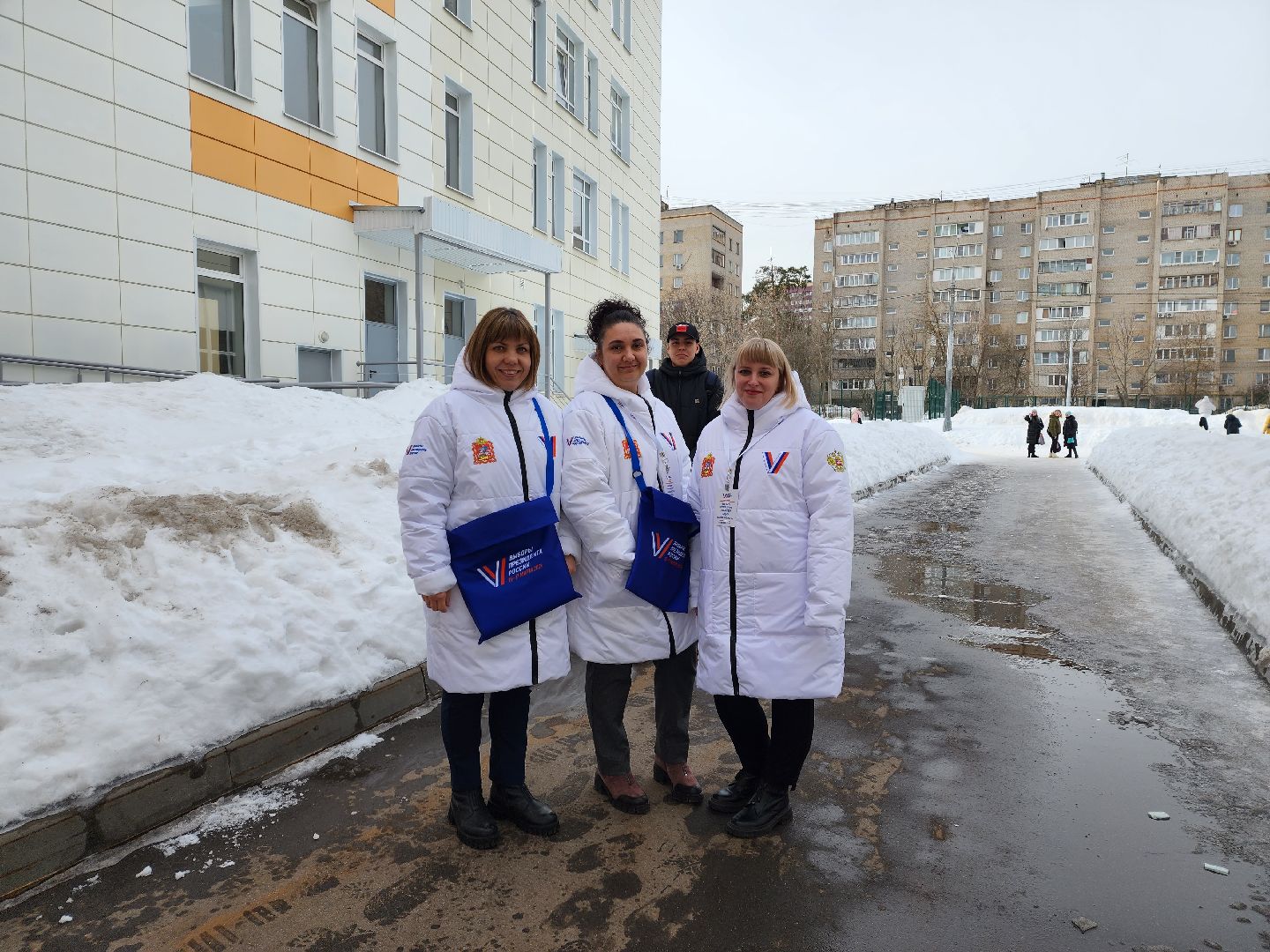 пушкино, выборы президента 2024, избиратели, уик, обход квартир,