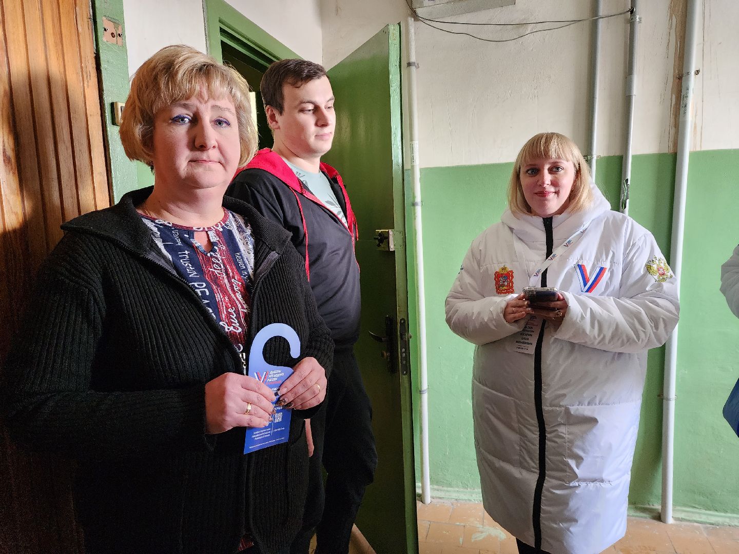 пушкино, выборы президента 2024, избиратели, уик, обход квартир,