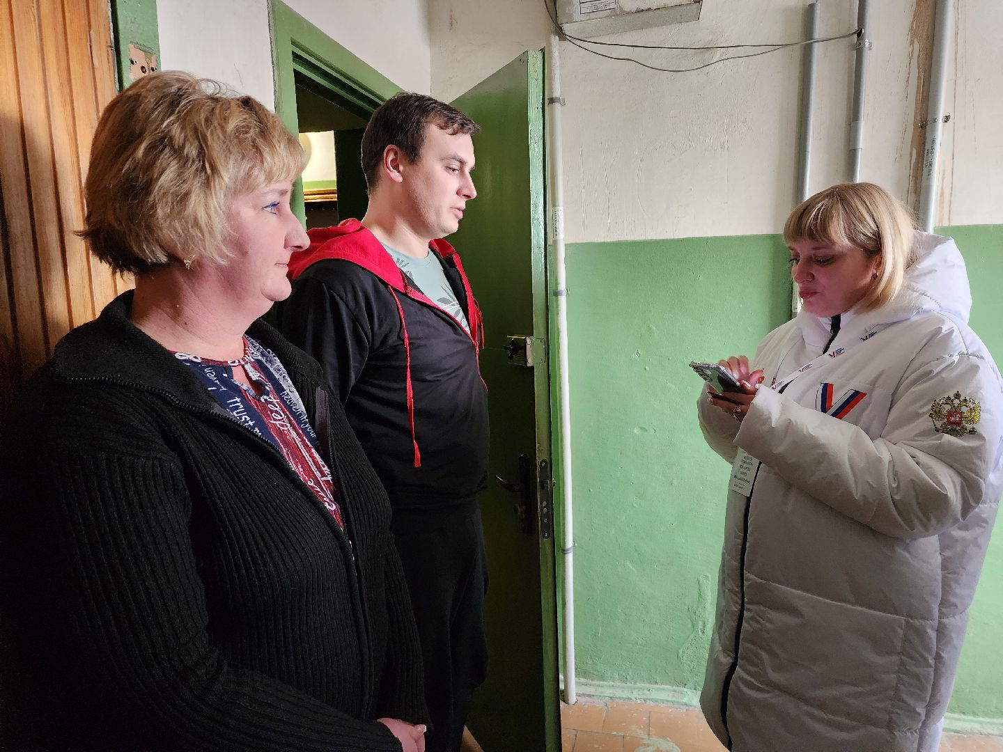 пушкино, выборы президента 2024, избиратели, уик, обход квартир,