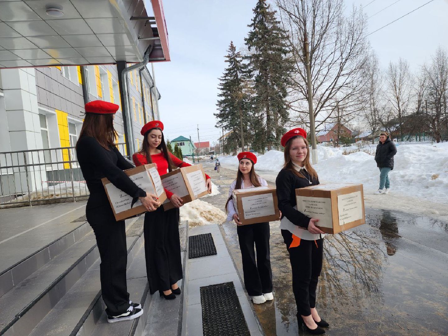 чехов, спецоперация, школа, помощь, военнослужащий,