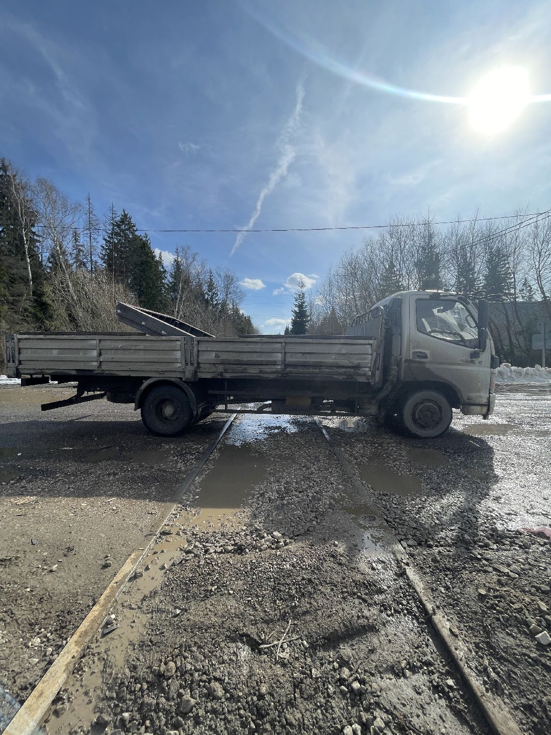 Железная дорога, дорога, переезд, ремонт, Одинцовский городской округ, Одинцово, Гарь-Покровское