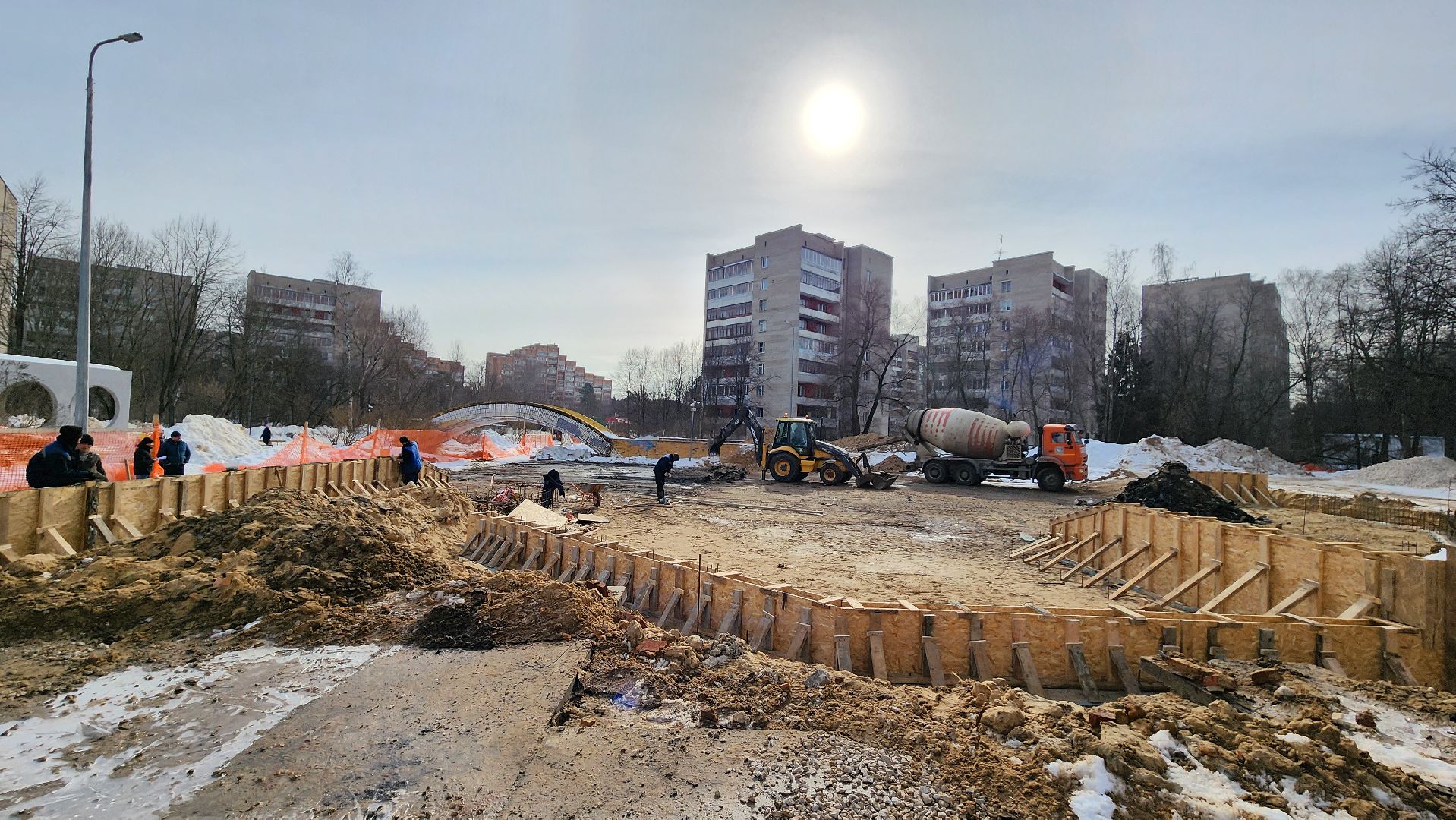 реконструкция лесного бульвара, второй этап, протвино, благоустройство,