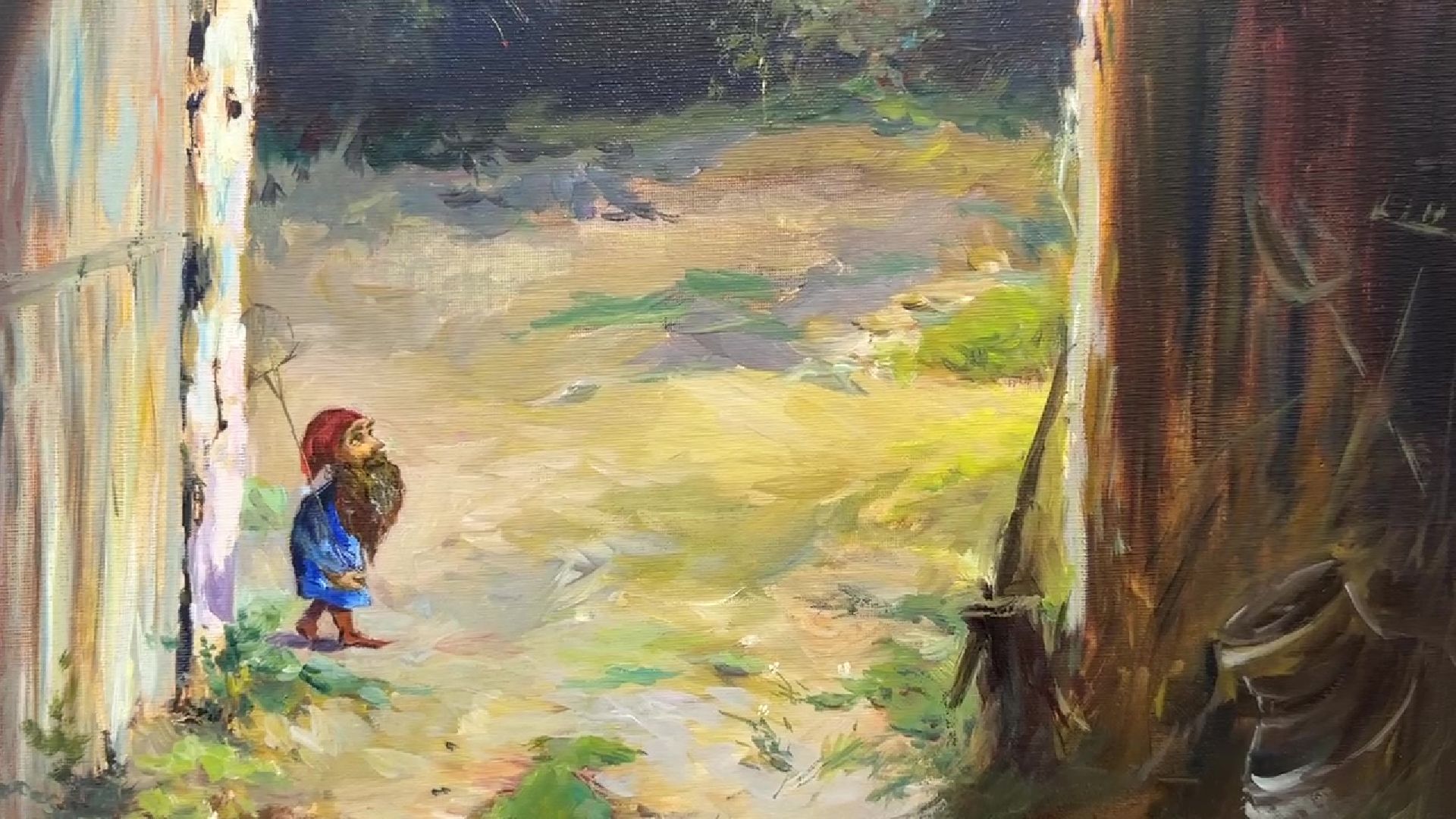 Реутов, выставка, музей, гномы, картины, живопись,