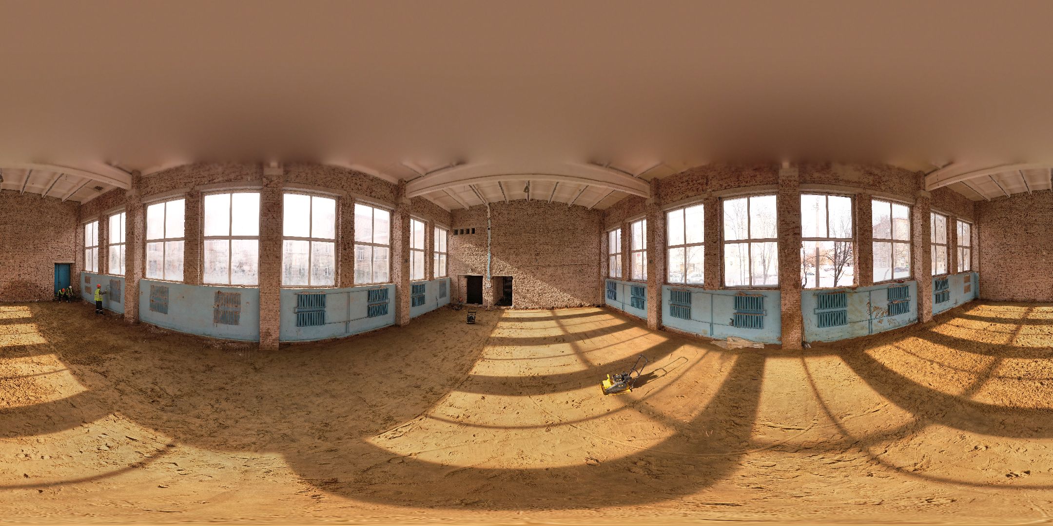 видео с коптера, школа, ремонт,