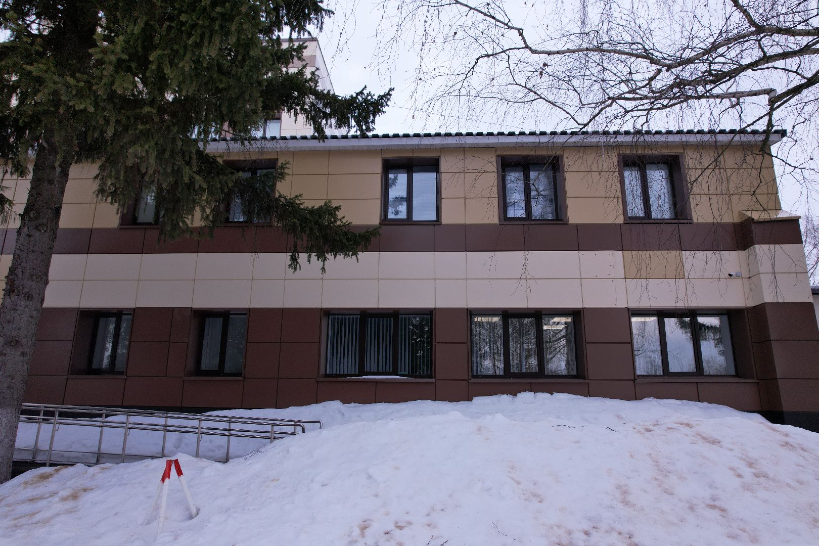 видео с коптера, больница, кашира,