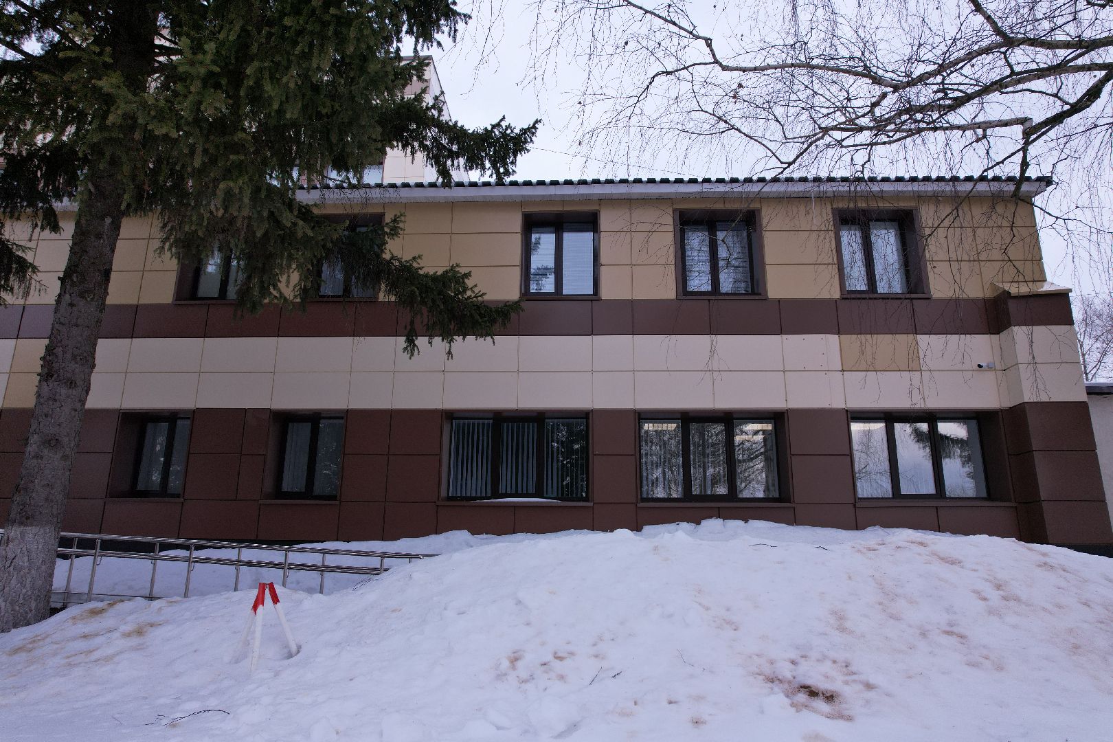 видео с коптера, больница, кашира,