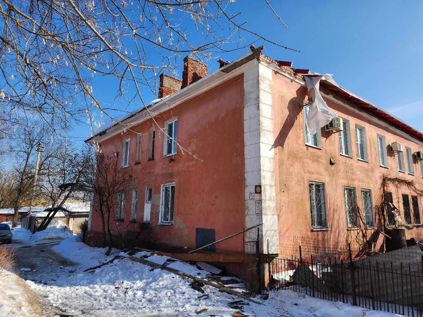 серпухов, улица калинина, замена кровли, капитальный ремонт, мкд,