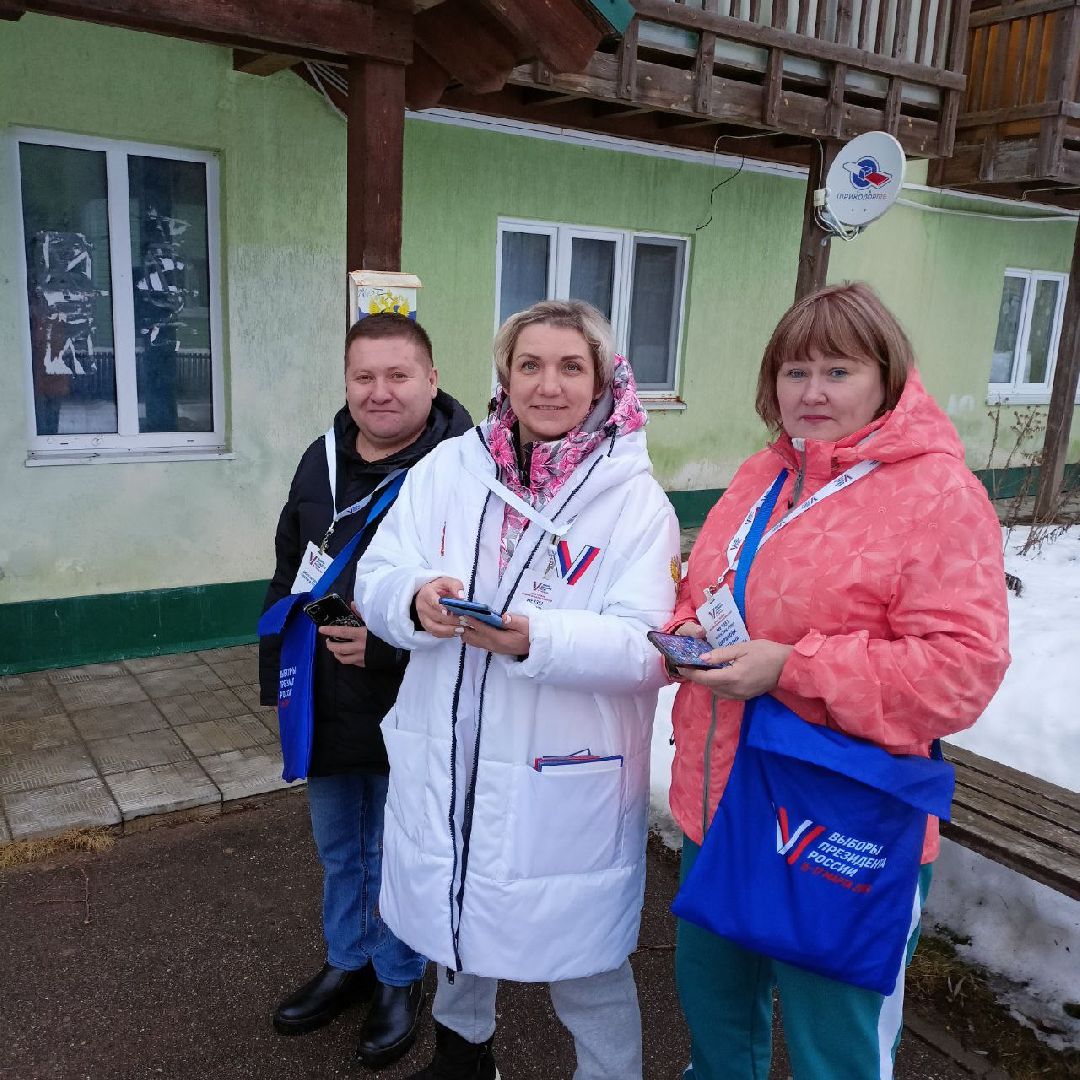 лотошино, выборы 2024, выборы президента 2024, информирование населения, информирование о выборах,