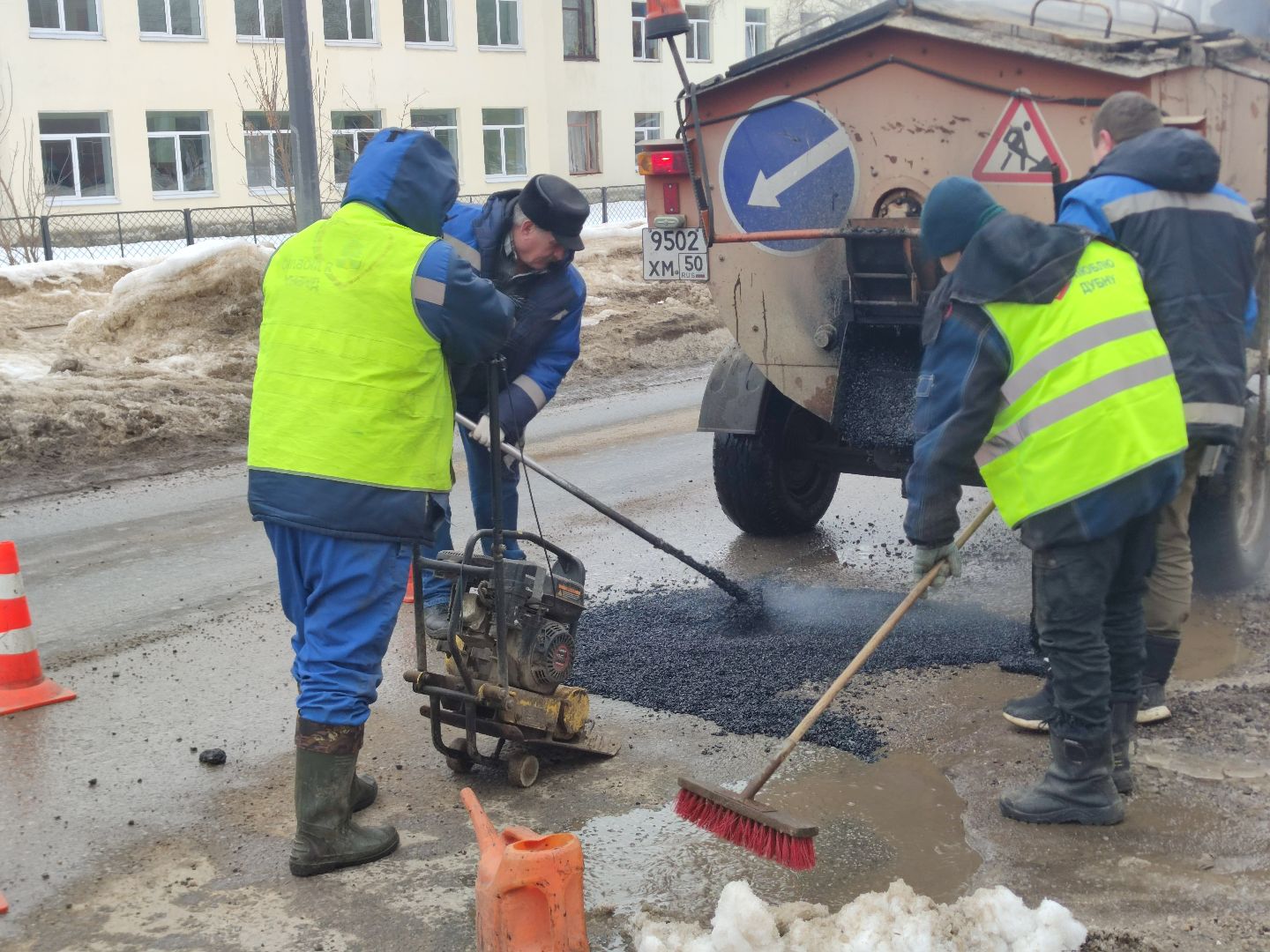 Дубна, жкх, ямочный ремонт, Дороги, Коммунальные службы,