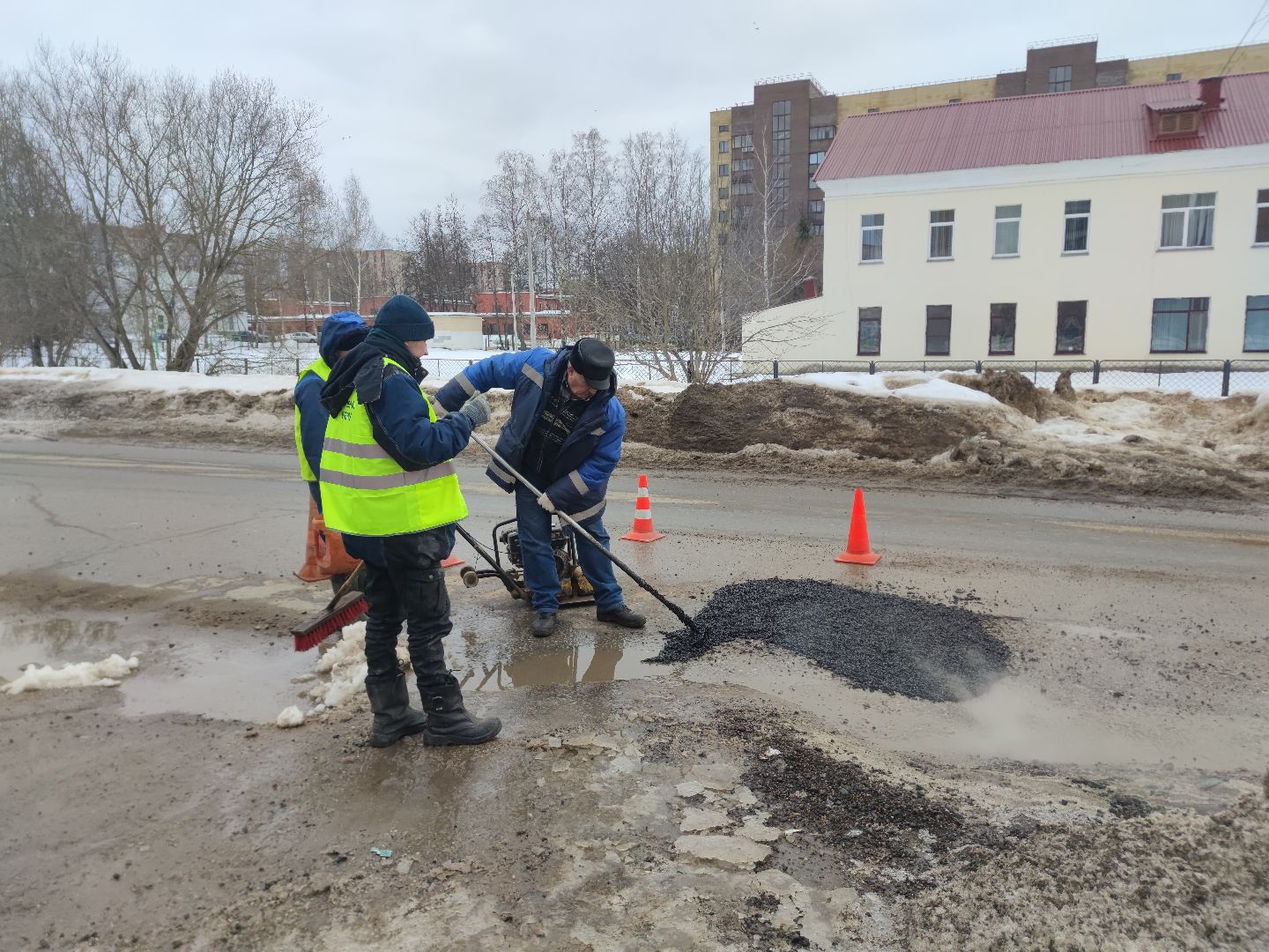 Дубна, жкх, ямочный ремонт, Дороги, Коммунальные службы,