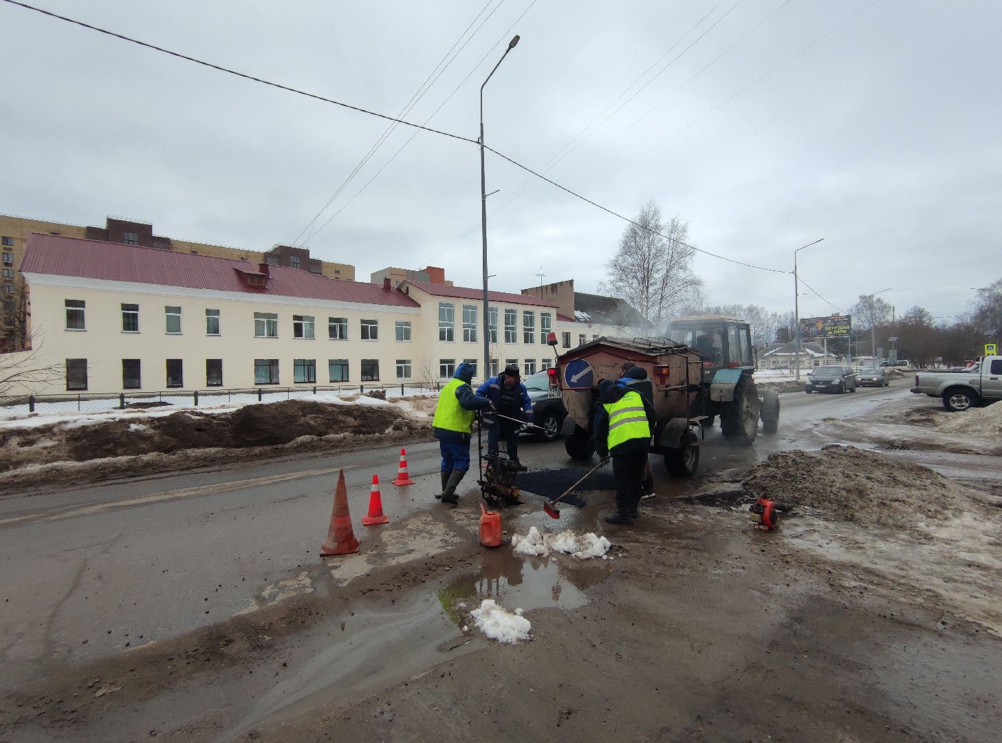 Дубна, жкх, ямочный ремонт, Дороги, Коммунальные службы,