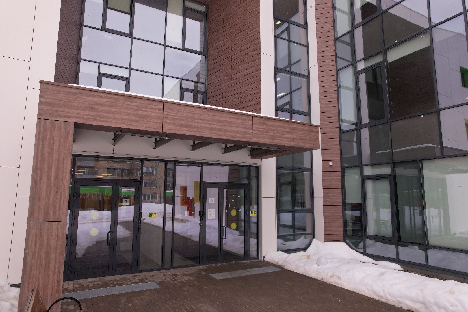 детские сады, видео с коптера, строительство,