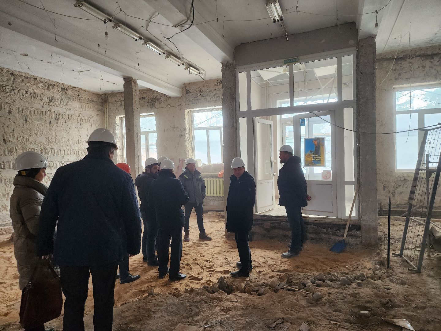 Капремонт, Строительство, Дубна, школа 1, Штаб,