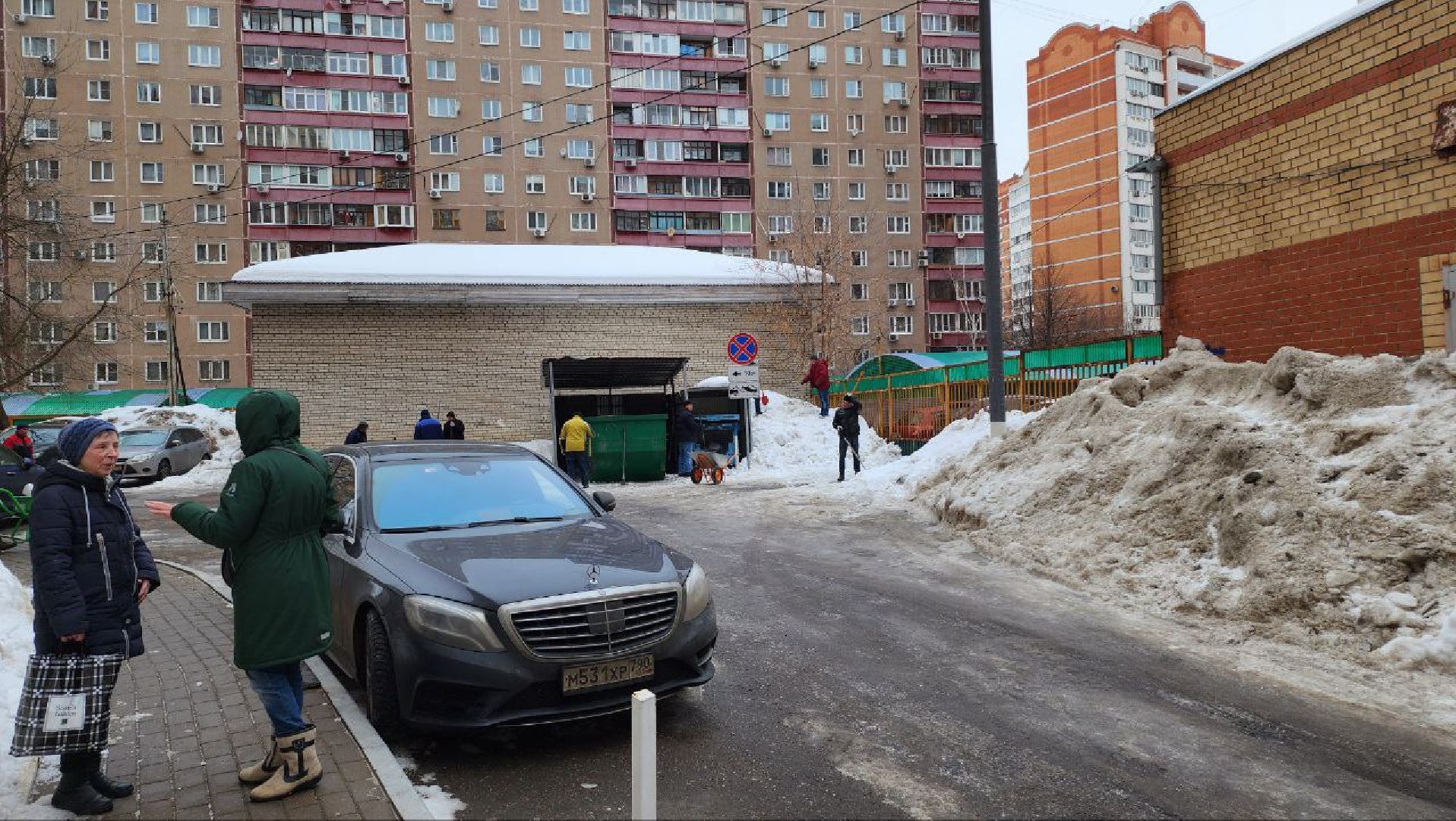 Люберцы, контейнерная площадка, вывоз мусора,