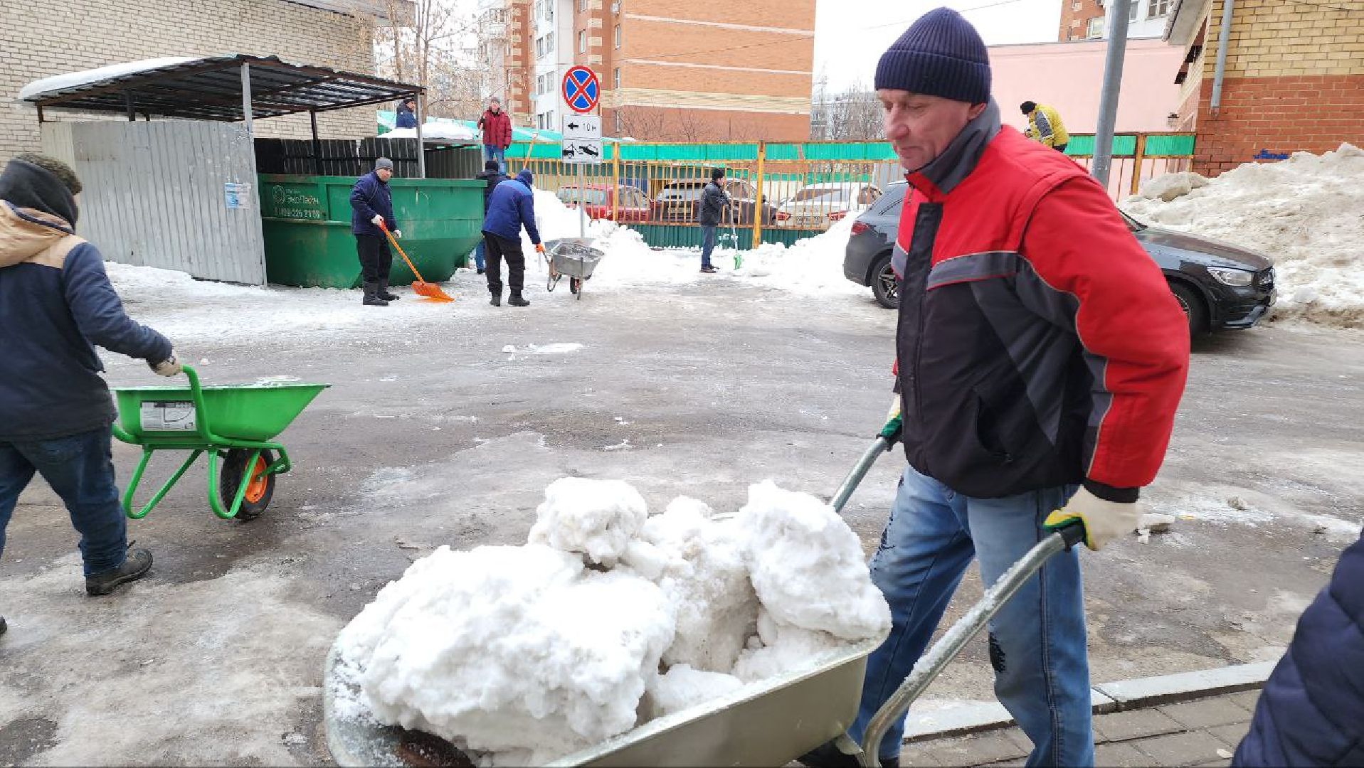 Люберцы, контейнерная площадка, вывоз мусора,