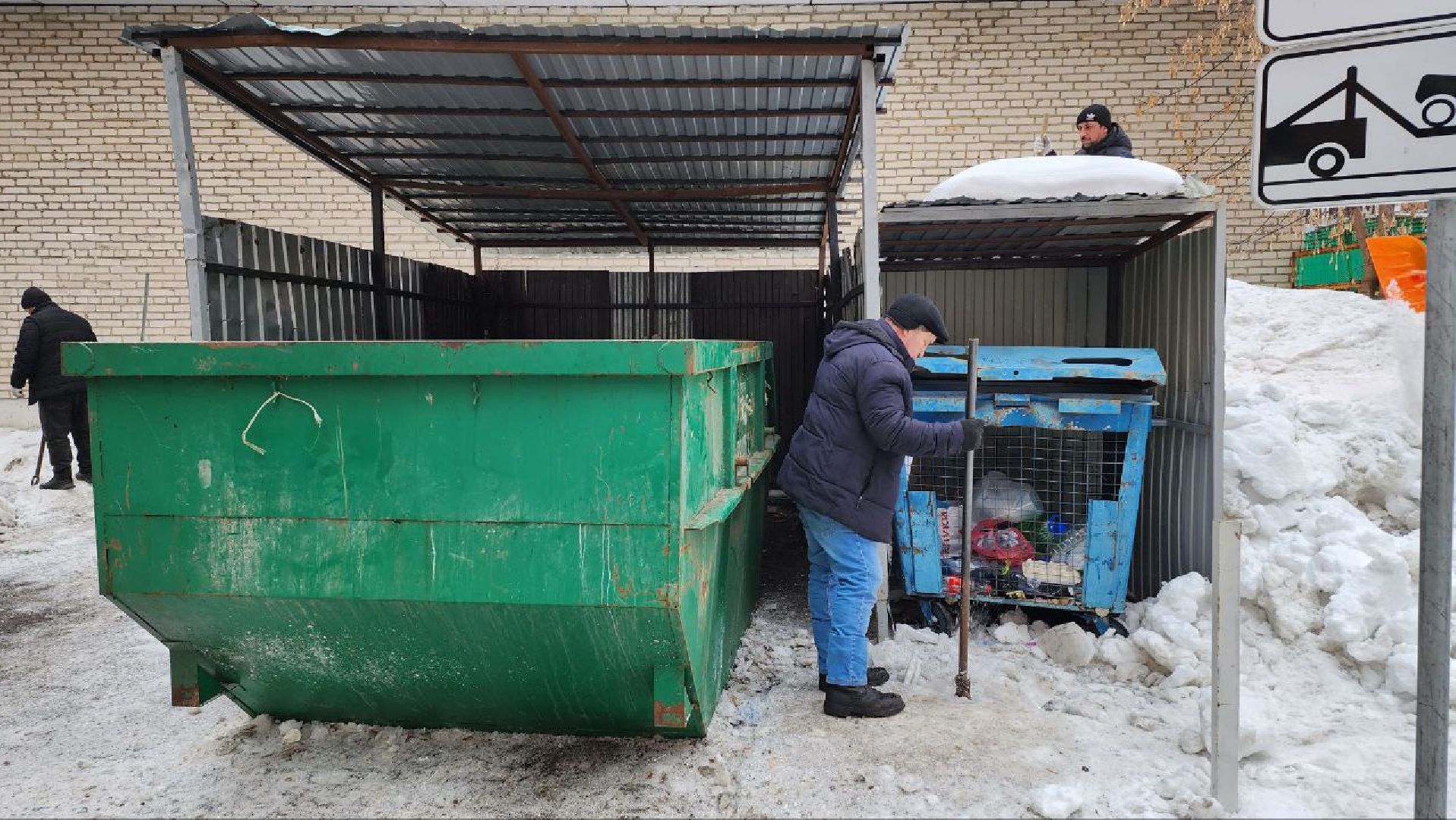 Люберцы, контейнерная площадка, вывоз мусора,