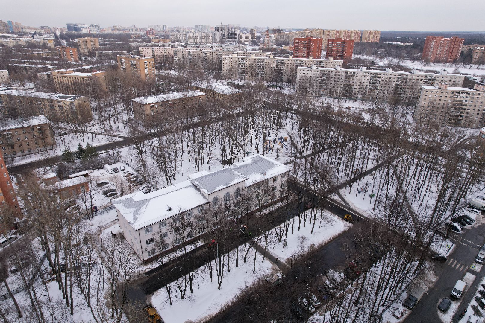 видео с коптера, мытищи, дети, детский центр,