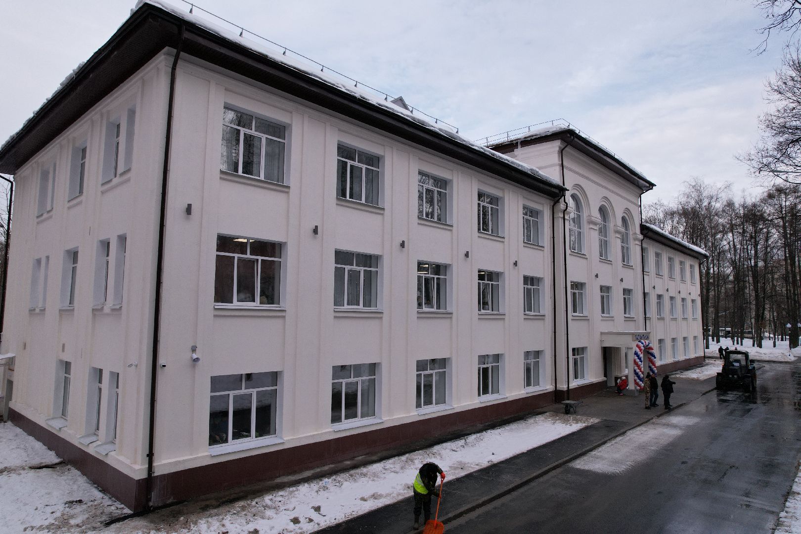 видео с коптера, мытищи, дети, детский центр,