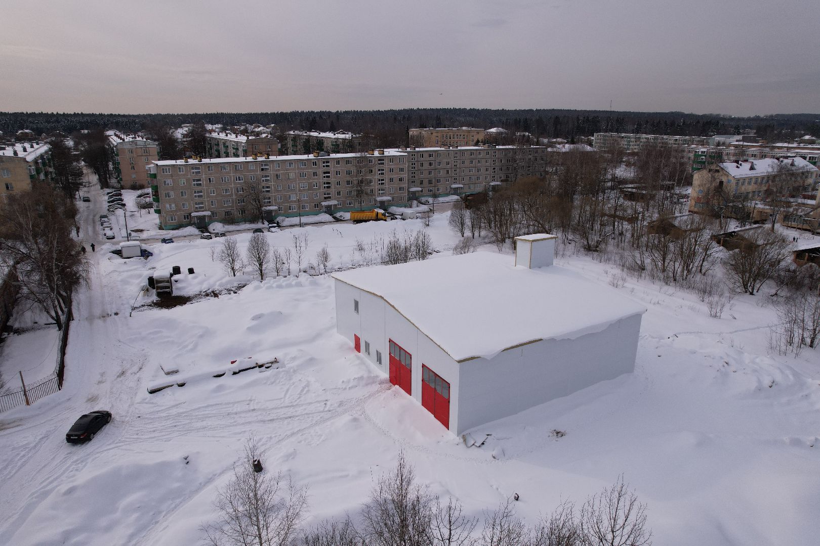 видео с коптера, мытищи, спасатели, пожарные,