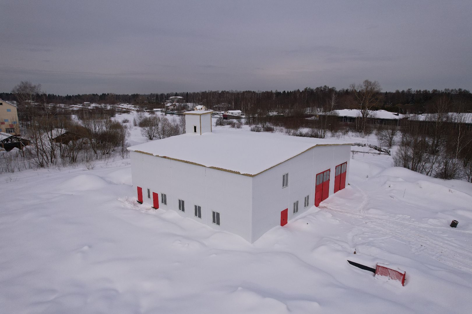видео с коптера, мытищи, спасатели, пожарные,