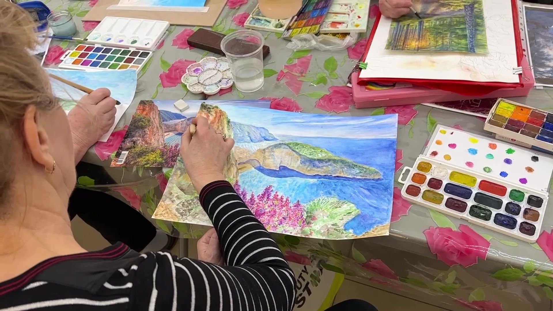 Реутов, музей, рисование, кисти, мастер-класс, живопись,