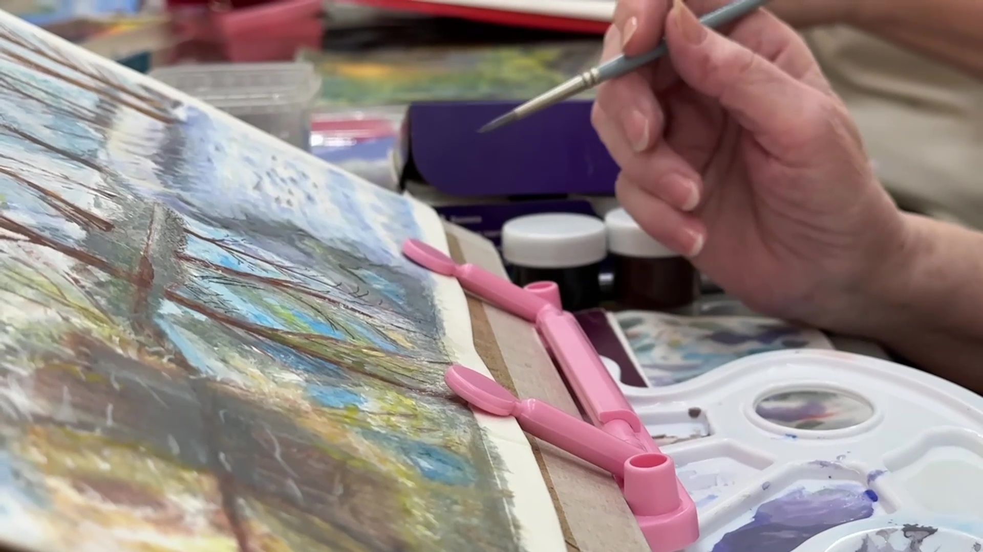 Реутов, музей, рисование, кисти, мастер-класс, живопись,