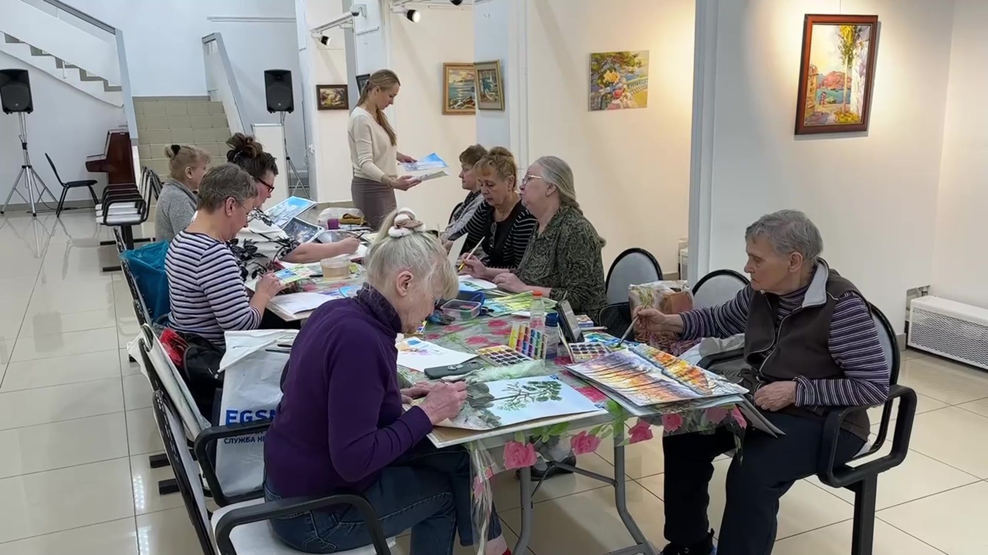 Реутов, музей, рисование, кисти, мастер-класс, живопись,