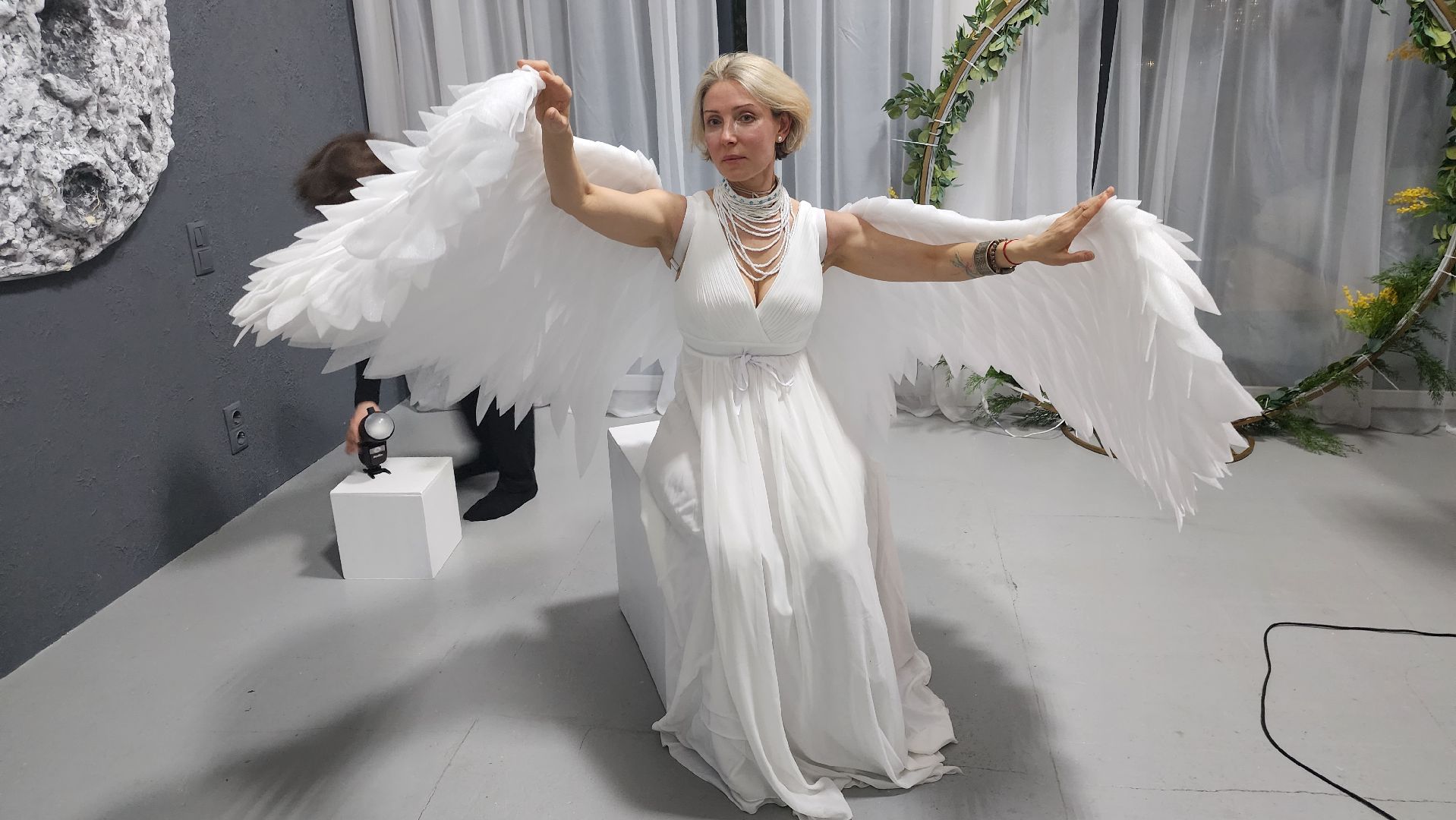 долгопрудный, сво, 8 марта, фотосессия, кинологи, ангелы,