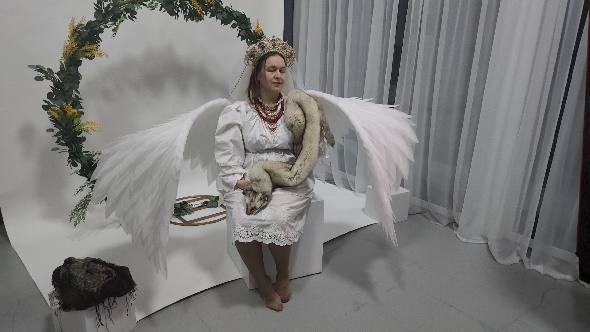 долгопрудный, сво, 8 марта, фотосессия, кинологи, ангелы,