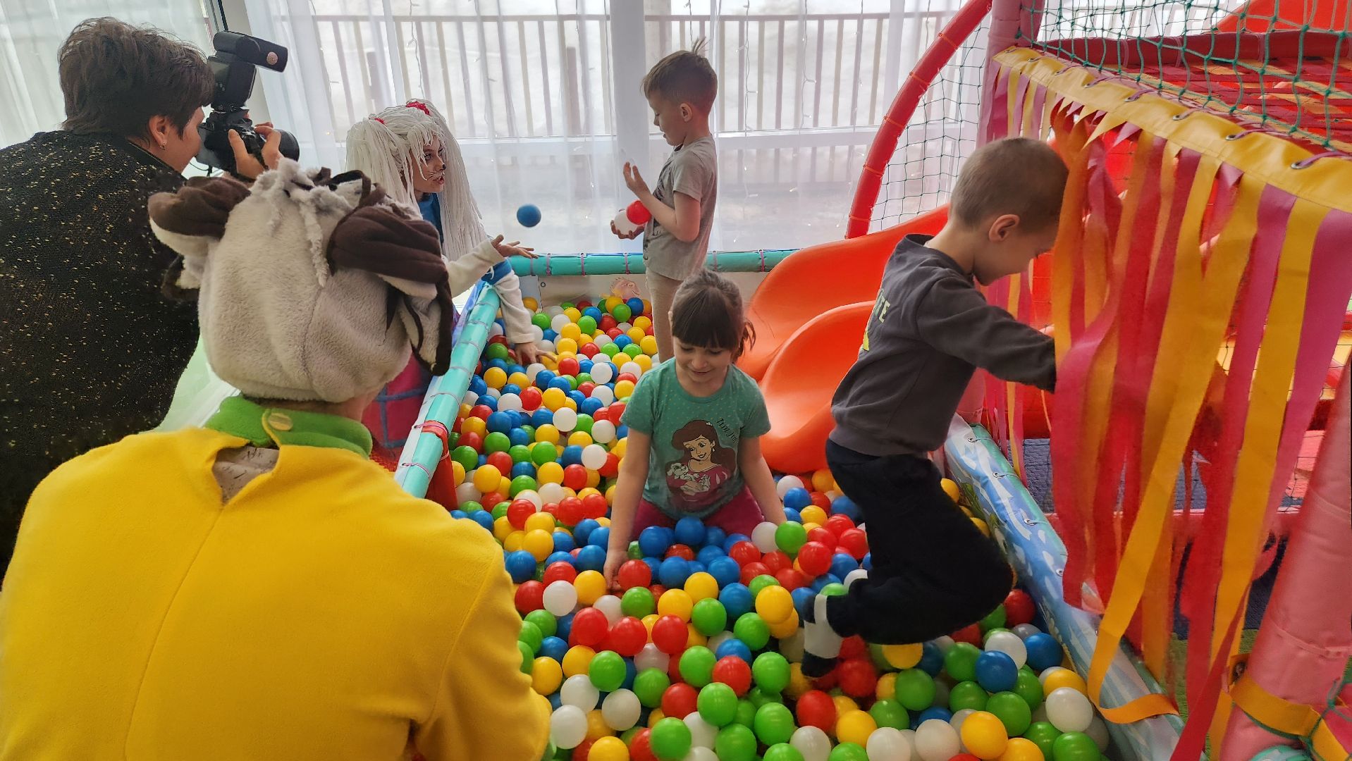 Егорьевск, Подмосковье, московская обалсть, Пегас, Открытие детской комнаты,