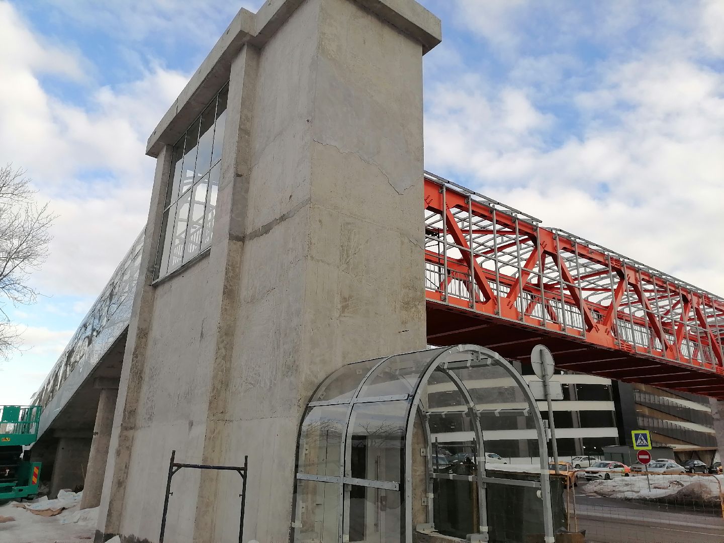 Остекление, мост,Шереметьево,