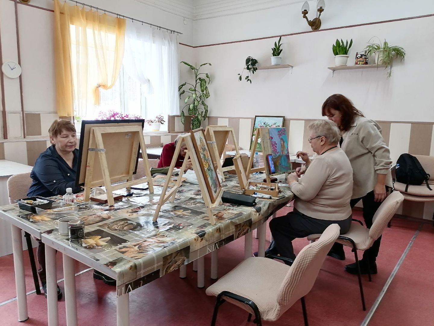 Живопись, весна, Картины маслом, Цветы,