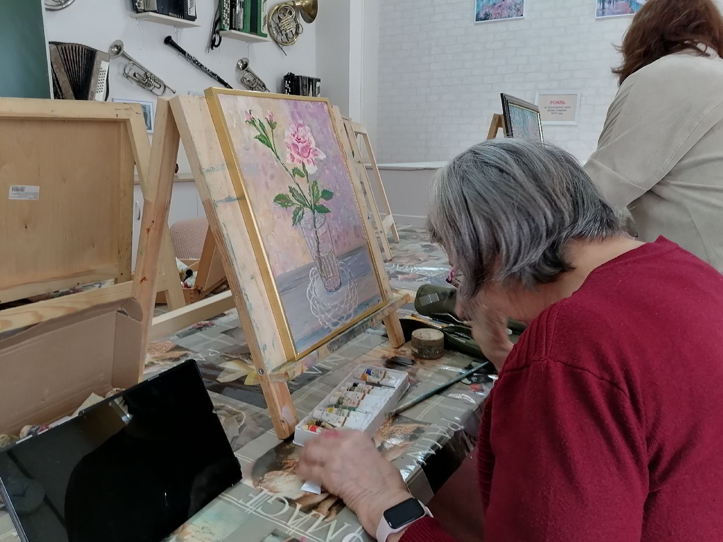 Живопись, весна, Картины маслом, Цветы,