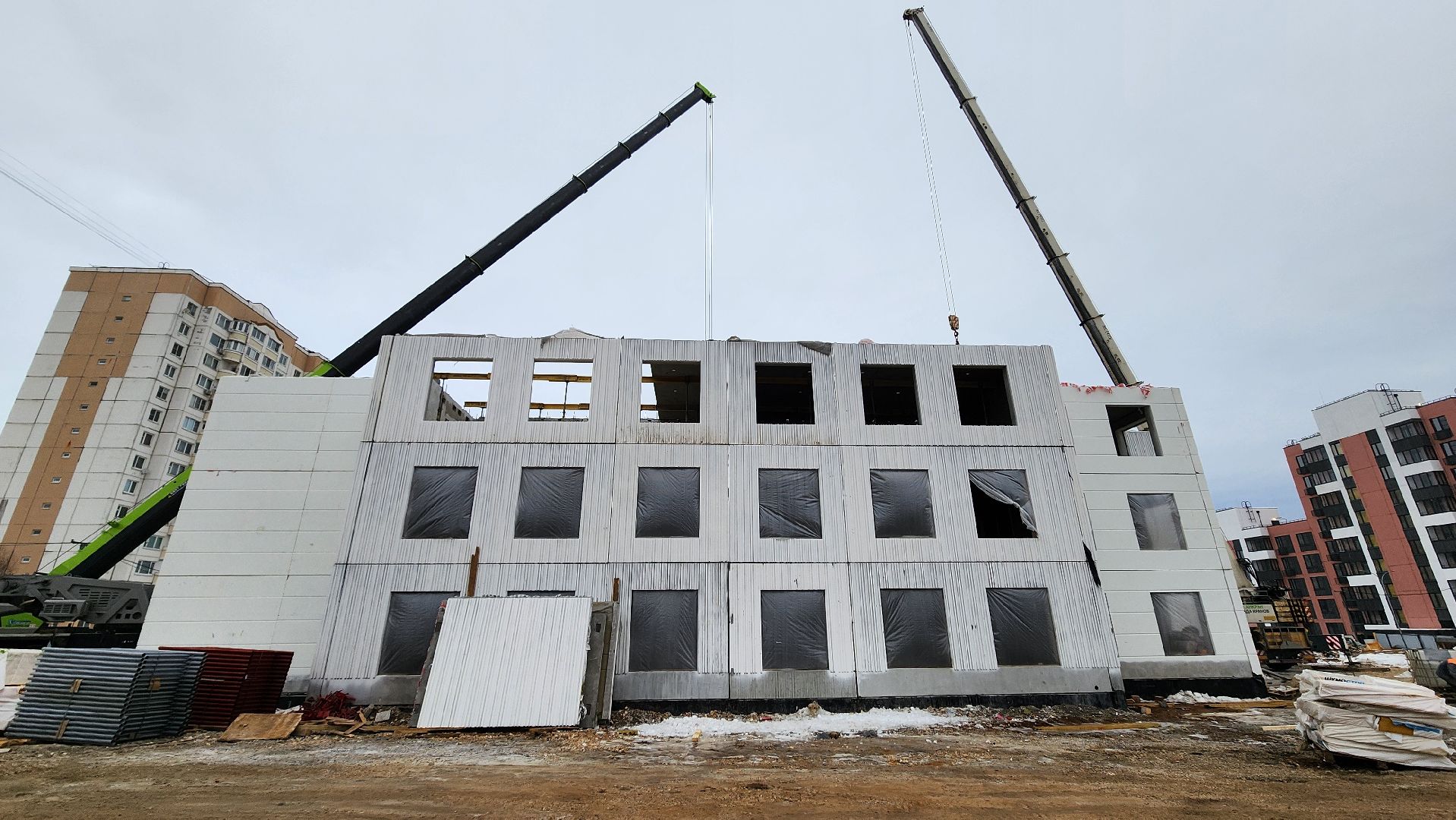 Солнечногорск, строительство, детский сад,