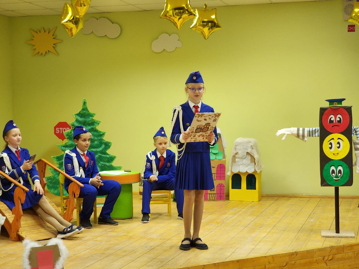 Юид, Отряд, Дети, Детский сад, Госавтоинспекция, Дубна,