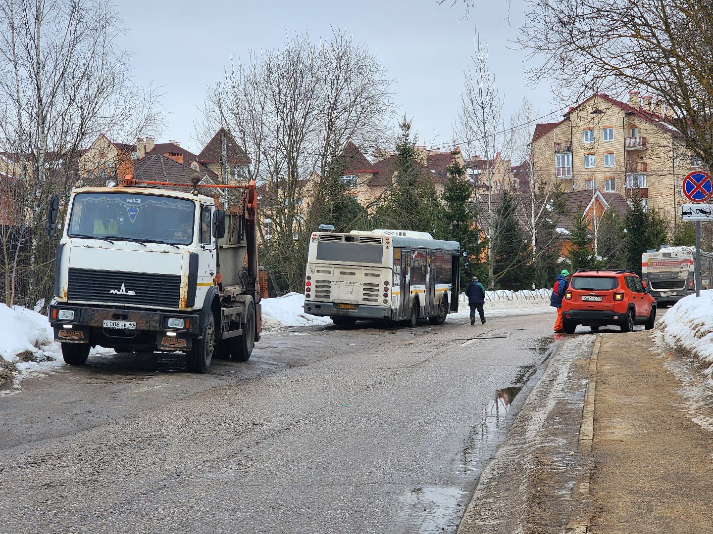 Звенигород, дороги подмосковья, Строительство,