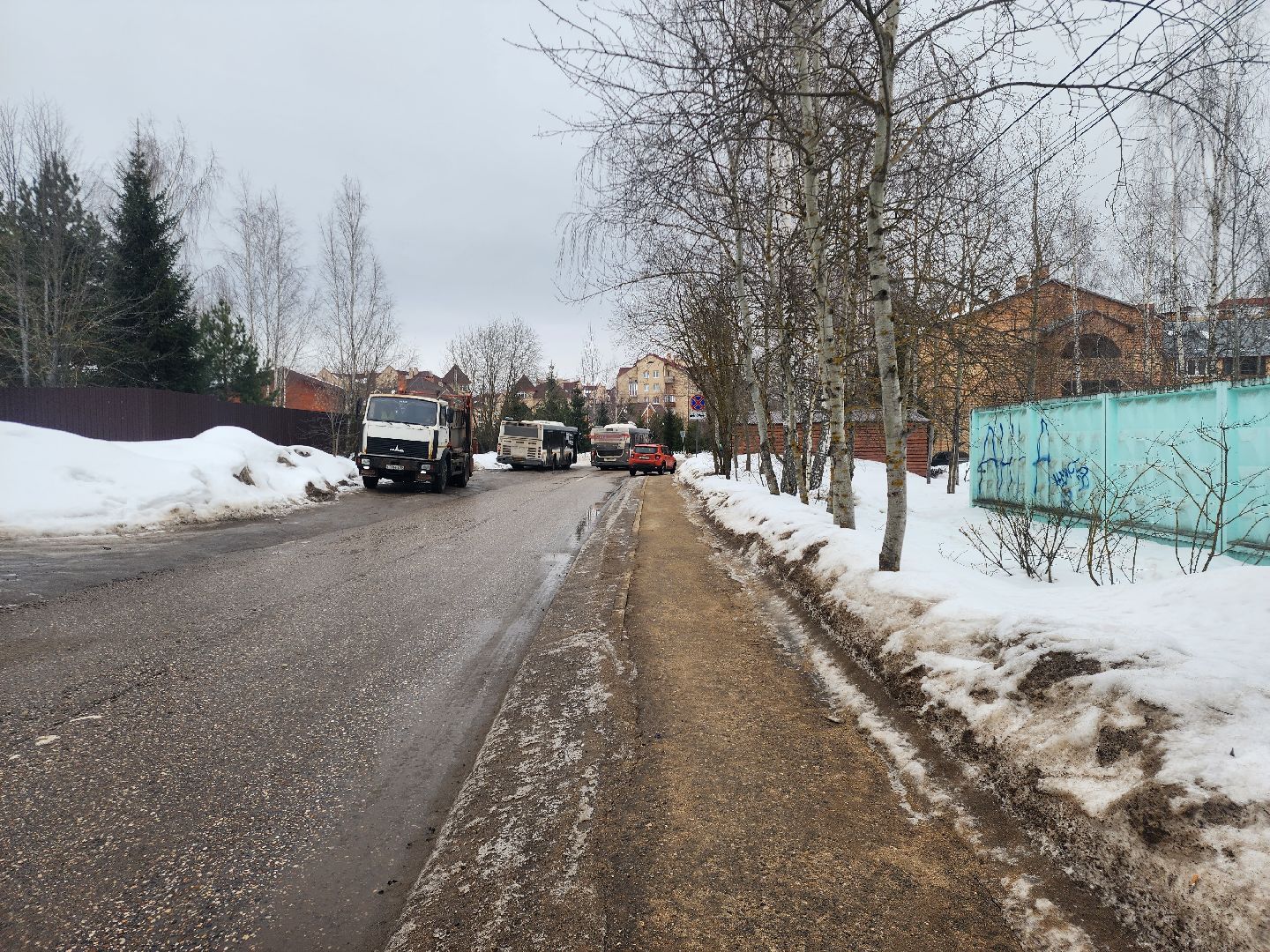 Звенигород, дороги подмосковья, Строительство,