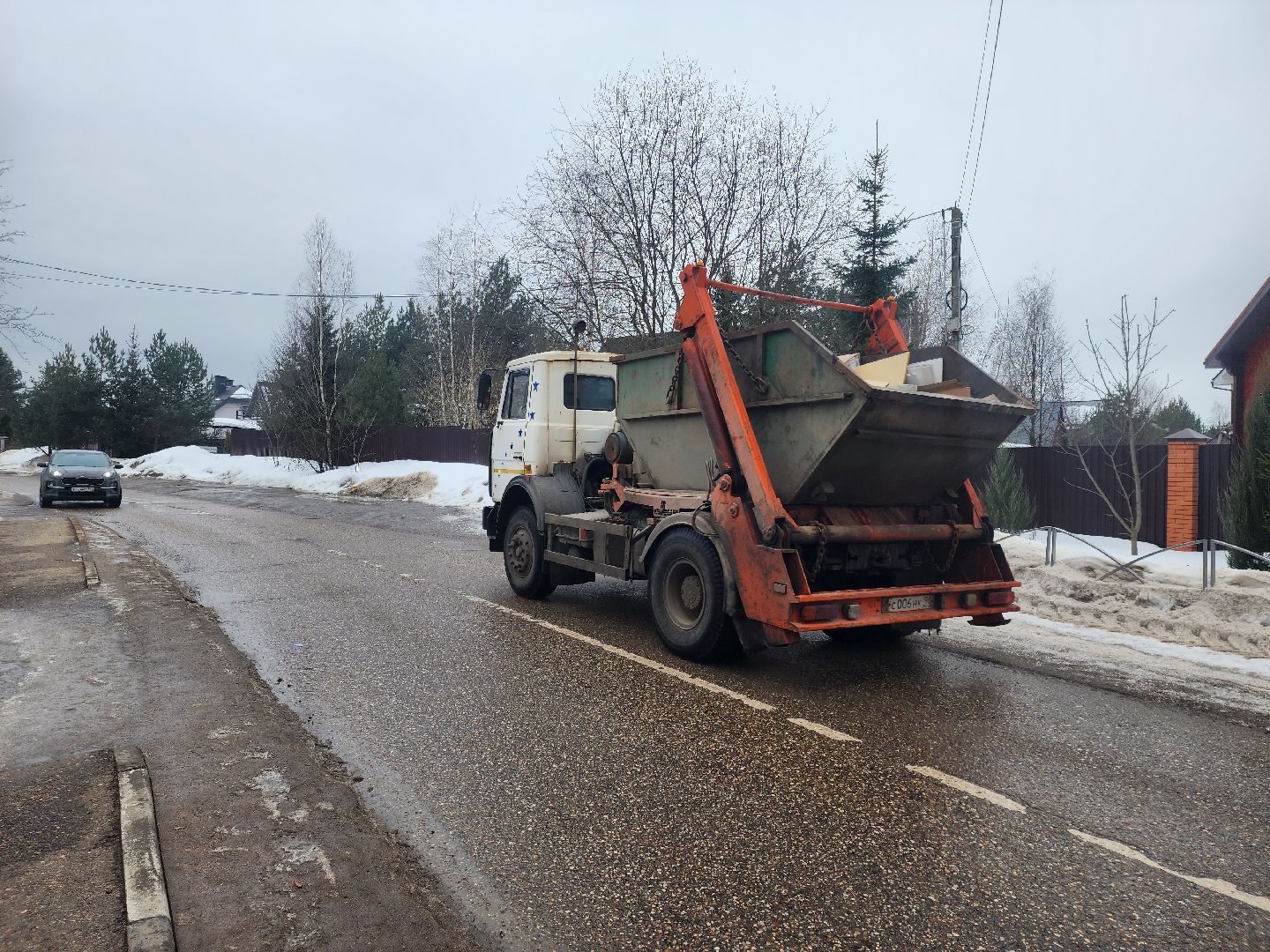Звенигород, дороги подмосковья, Строительство,