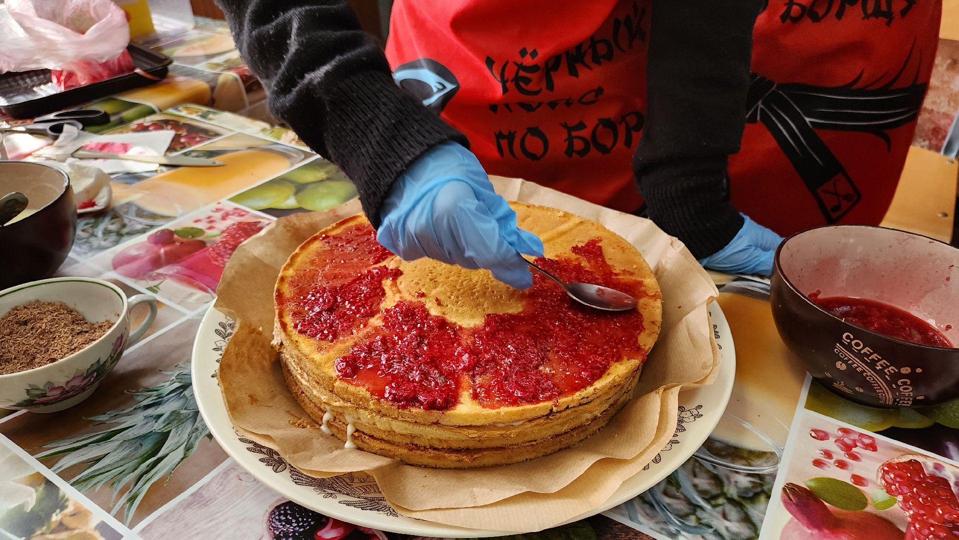 кашира, цдо, хозяин и хозяйка, кулинария, кондитерские изделия, торт, 8 марта,