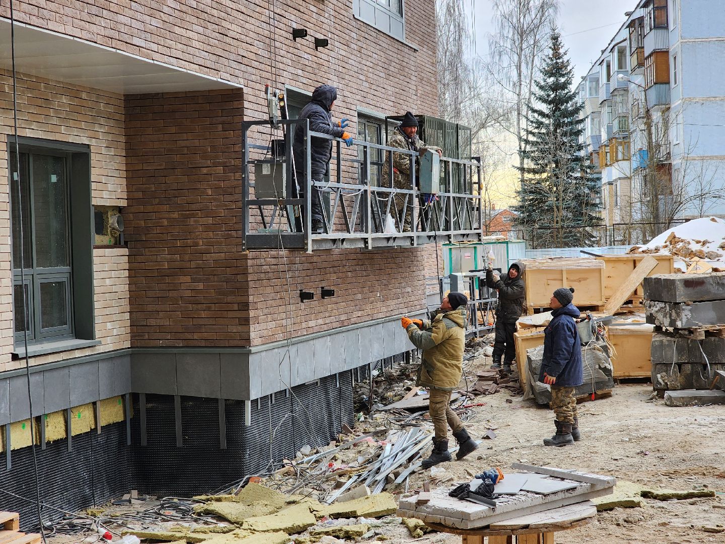 пушкино, переселение из аварийного жилья, новостройка, новый дом,