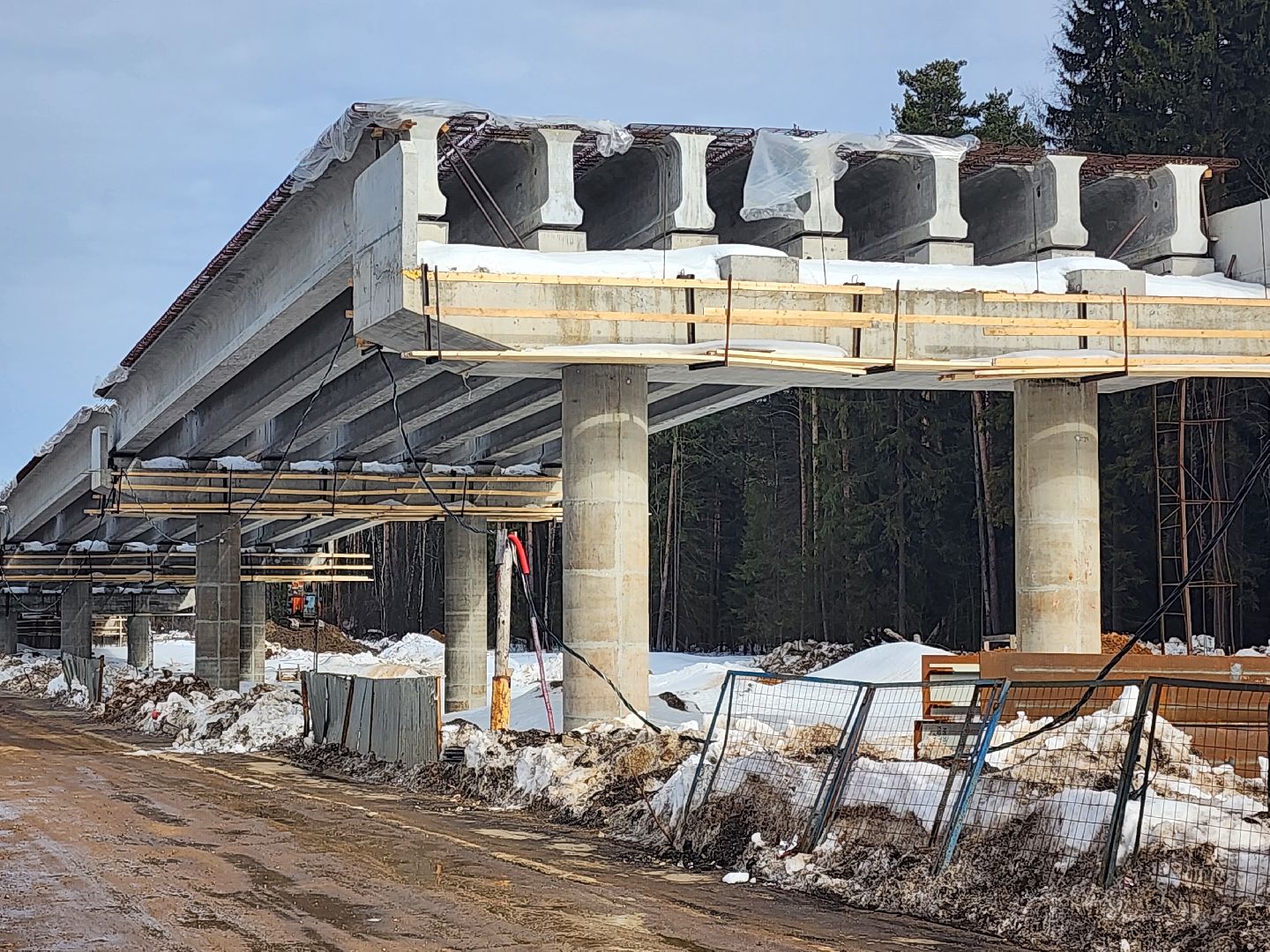 транспортная развязка, путепровод, мцд,