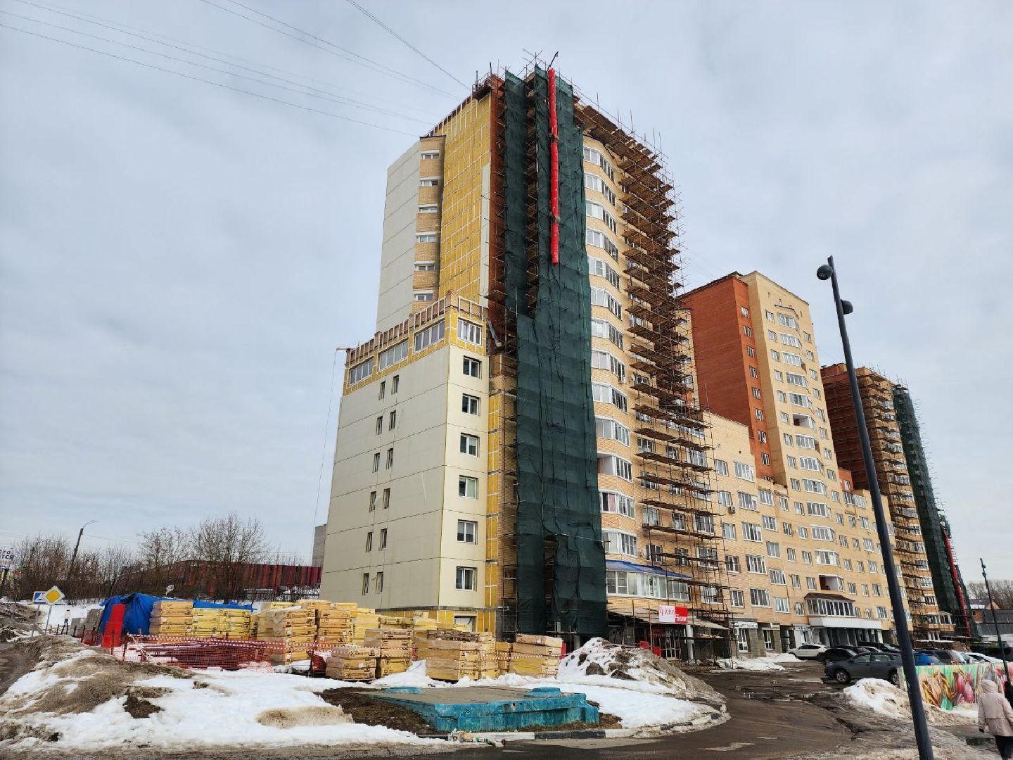 чехов, капитальный ремонт, обрушение стены, мкд, кирпич,