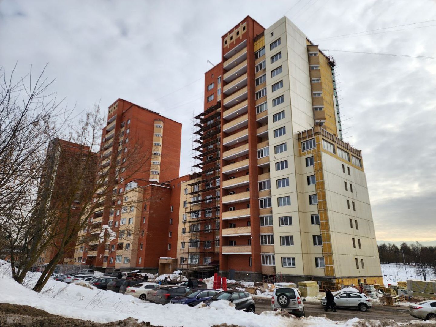 чехов, капитальный ремонт, обрушение стены, мкд, кирпич,