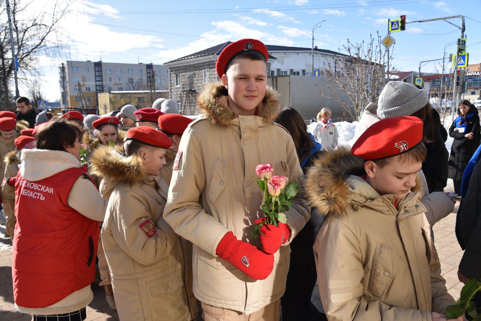 лотошино, акция, движение первых, юнармия, 8 марта,
